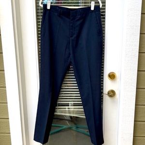 Perry ELLIS portfolio men’s blue textured dress pants